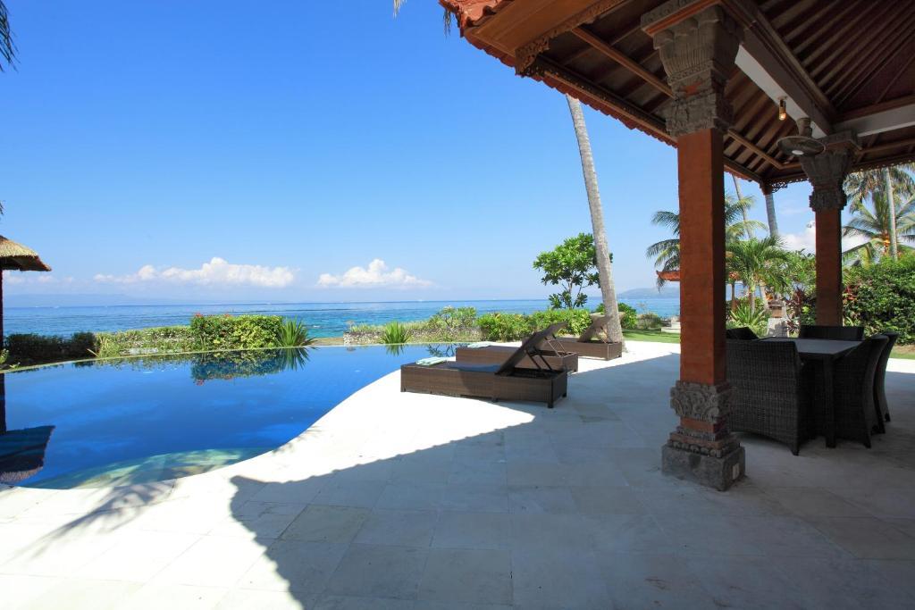 Villa Rama Candidasa Exteriör bild